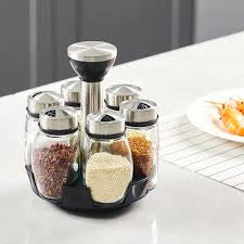360 rotating spice jar bottle set