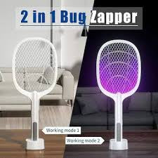 Mosquito Killer Racket – with 2 In 1 LED Flash Light rechargeable