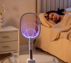 Mosquito Killer Racket – with 2 In 1 LED Flash Light rechargeable