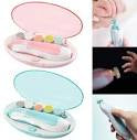 6 in 1 Baby Nail Trimmer Portable Electric Baby Manicure Pedicure Nail Clippers Infant Newborn Baby Nail Cutter