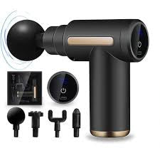 Gun Massager With 4 Extensions , Full Body Massage , Premium Quality