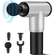 Gun Massager With 4 Extensions , Full Body Massage , Premium Quality