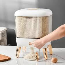 10kg Rice Dispenser with lid