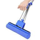 Foamic Sponge Squeezy Mop, Double Roller Sponge Foam Mop