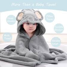 Hooded Baby Bath Towel