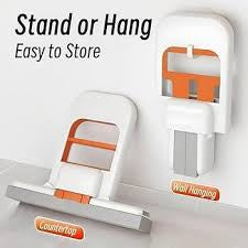 Foldable Desktop Mop, Mini Sponge Mop, Portable Mini Self Squeezing Wet Dry Mops For Bathroom & Kitchen