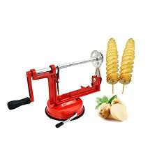 Spiral Potato Slicer Stainless Steel Potato French Fry Cutter