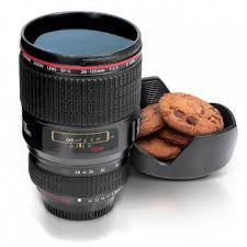 Tea / Coffee Cup Camera Lens Shape