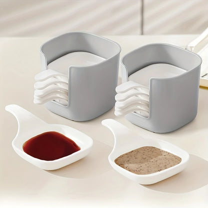 7 pcs Mini Plates / Sauce Dip Plates