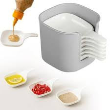 7 pcs Mini Plates / Sauce Dip Plates