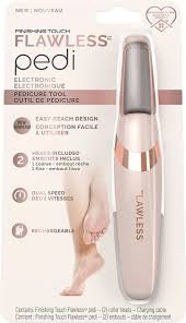 Rechargeable flawless pedi foot filer
