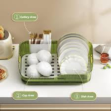 Acrylic Dish Drying Rack (Premium Quality)