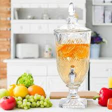 Cooler dispenser with glass set 2Litre