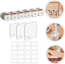 Wall Mounted Magnetic Seasoning Box 6pcs Set