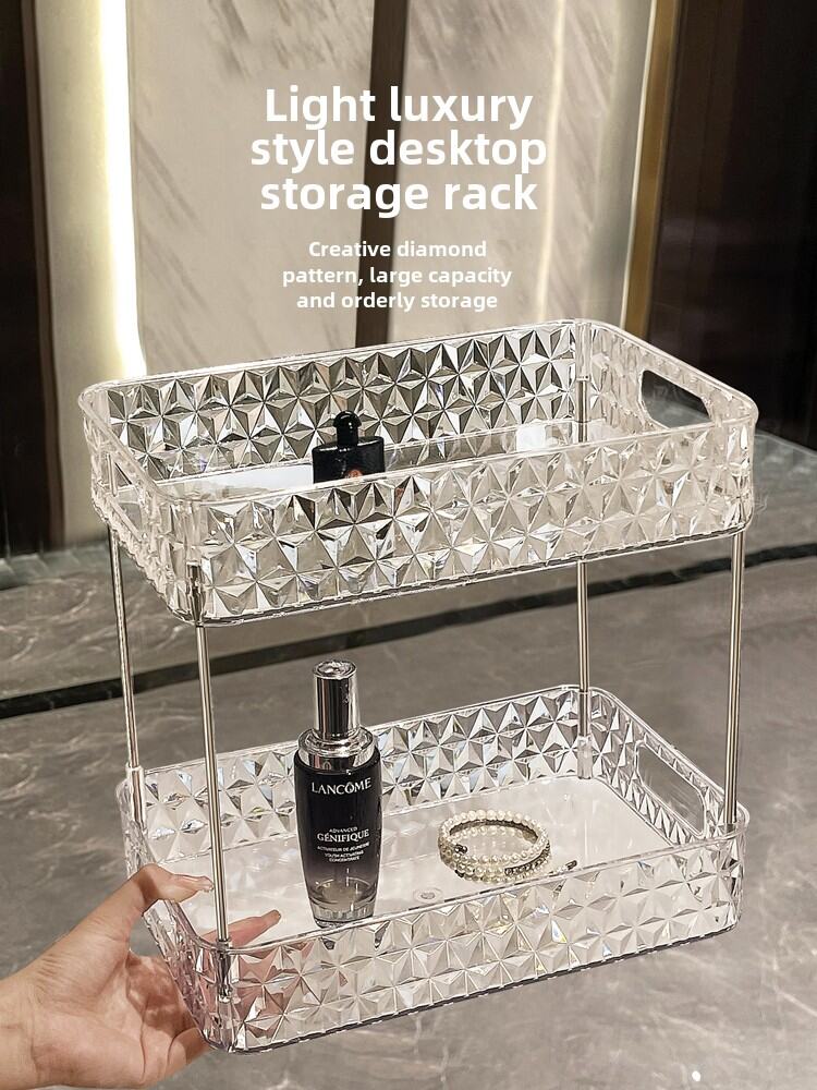 Acrylic 2 Layer Counter Organizer