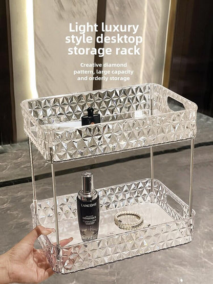 Acrylic 2 Layer Counter Organizer