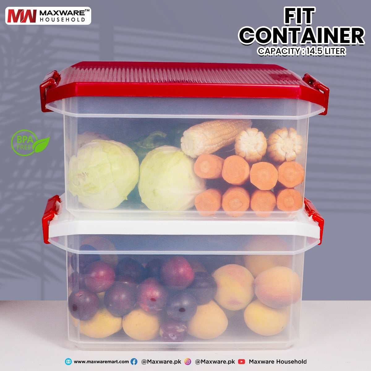 Fit container 4.5 litre