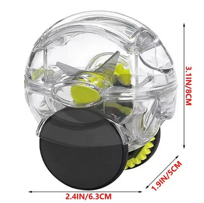 Mini Garlic Chopper, Mini Wheel Garlic Grinder, Handy Garlic Mincer, Garlic Wheel Slicer, Portable Garlic Chopper