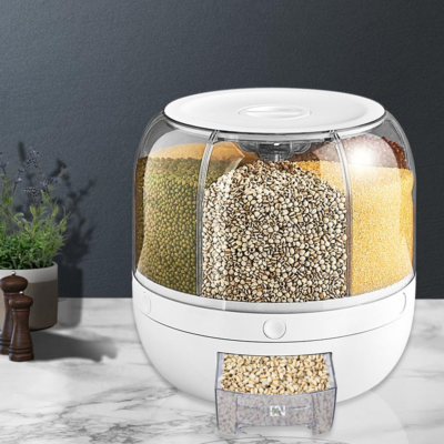 3kg 360 Rotating Cereals Rice Container