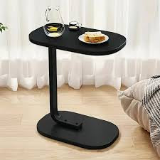 C-Shaped Sofa Side Table (Fixed Height)