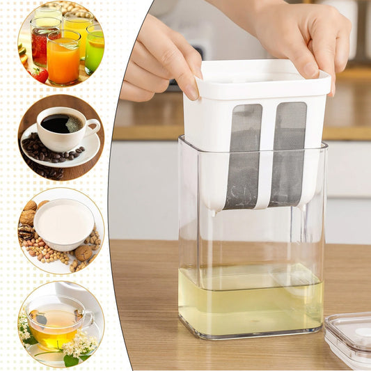 Multi-Purpose 1100ML Greek Yogurt Maker And Beverage Strainer