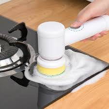 MAGIC BRUSH 5-in-1 Electric Cleaning Brush for Bathroom and Kitchen