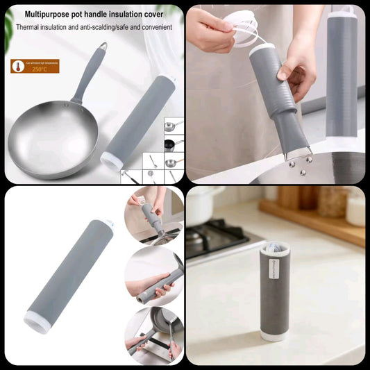 *Silicone pot handle cover heat insulation & anti-scalding