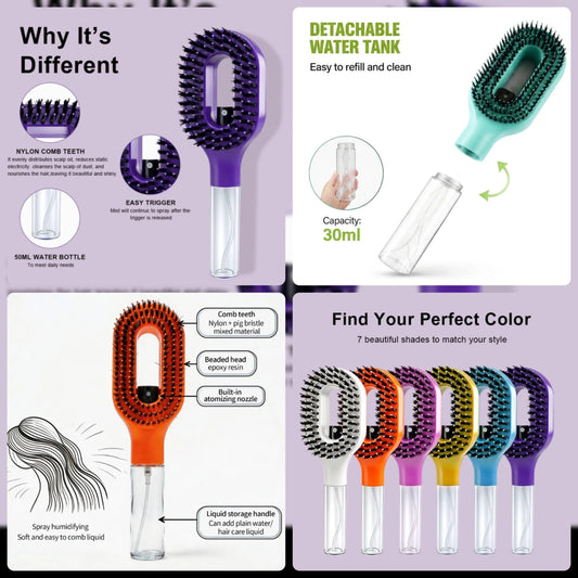 2in1 Hair bursh