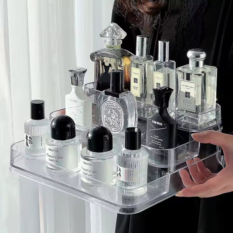 Perfume stand acrylic 3 layers