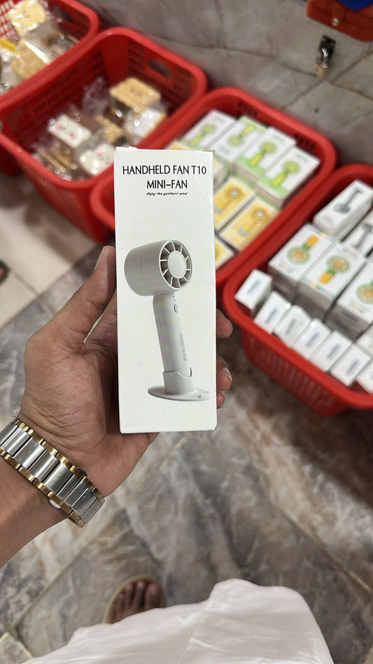 MINI HANDHELD FAN RECHARGEABLE