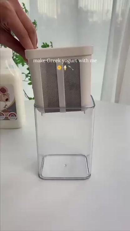 Multi-Purpose 1100ML Greek Yogurt Maker And Beverage Strainer