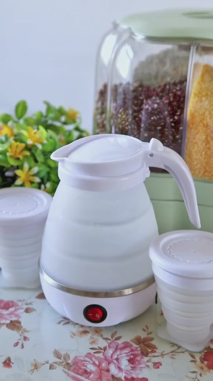 Electric Kettle, Hot Water Kettle, (600-Watt) Portable kettle for Travel